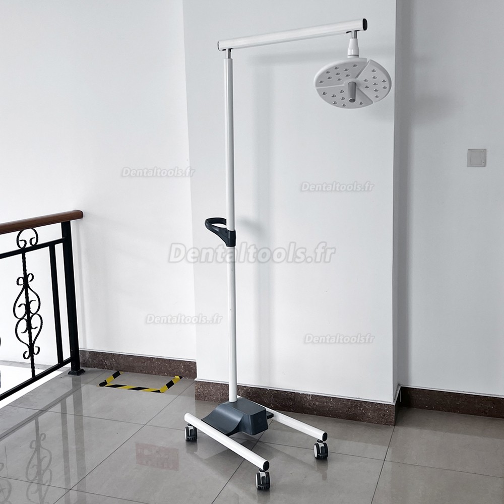 KWS KD-2018L-1 lampe scialytique dentaire LED mobile 70W sans ombre 50000 lux